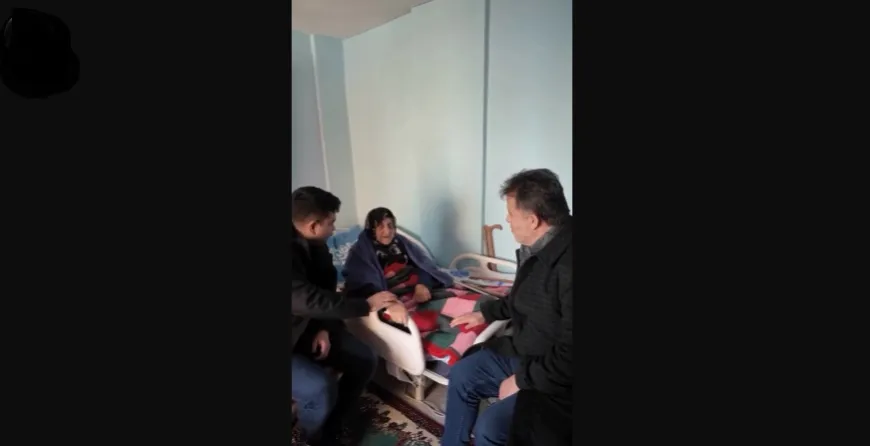 Sinop’ta şehit ailesinin doğalgaz sorunu çözüme kavuştu