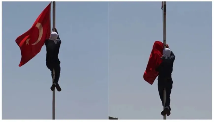 Türk bayrağını dalgalandırana ceza, indirene ödül mü?