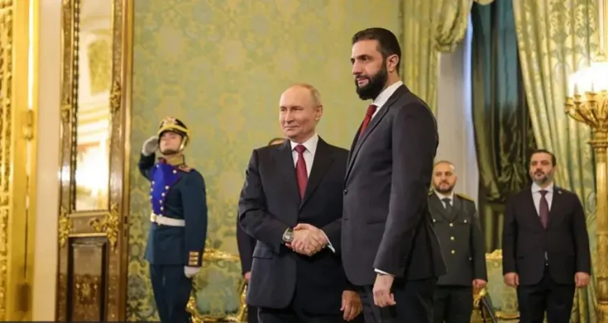 Putin'den Ahmed Şara'ya destek: Suriye'nin birliğini tebrik etti