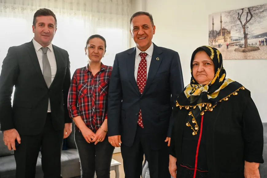 Yalova Valisi Dr. Ahmet Hamdi Usta’dan şehit ve gazi ziyareti