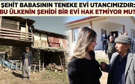 Şehit babasının teneke evi utancımızdır: Bu ülkenin şehidi bir evi hak etmiyor mu?