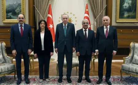 DEM Parti heyetinden Cumhurbaşkanı Erdoğan'a ziyaret