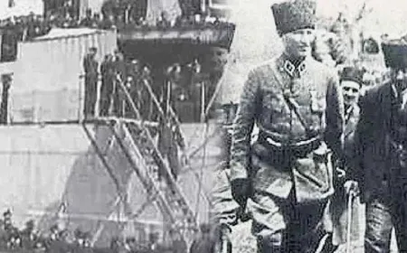 Atatürk'ü Samsun iskelesinde karşılayan tek kadın: Sakine Baturay