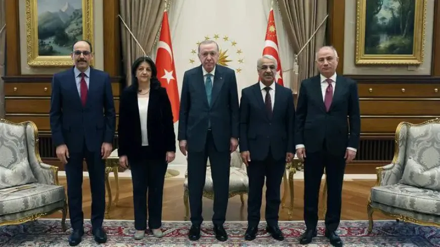 DEM Parti heyetinden Cumhurbaşkanı Erdoğan'a ziyaret