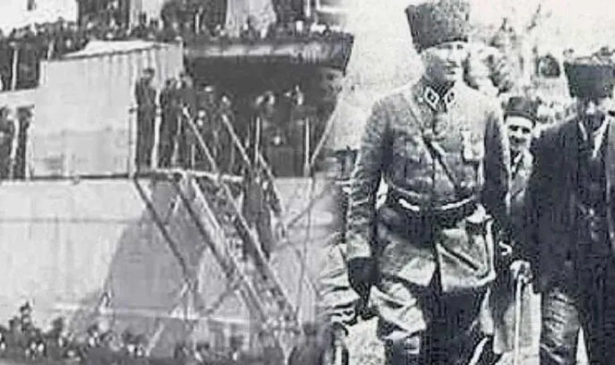 Atatürk'ü Samsun iskelesinde karşılayan tek kadın: Sakine Baturay