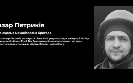 Ukraynalı asker Nazar Petrykiv Rusya'daki uçak kazasında hayatını kaybetti