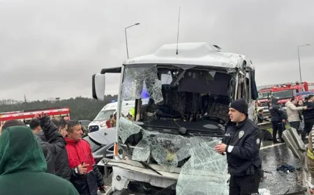 Kuzey Marmara Otoyolu'ndaki kazada mucize kurtuluş: Şehit denilen polis hayata döndü