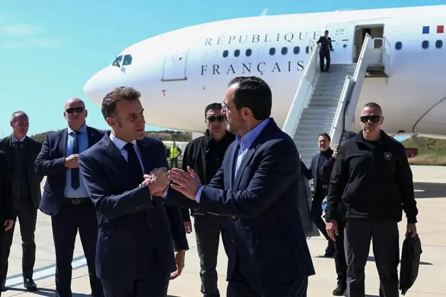 Macron ve Miçotakis Kıbrıs'ta: Doğu Akdeniz'de güvenlik zirvesi