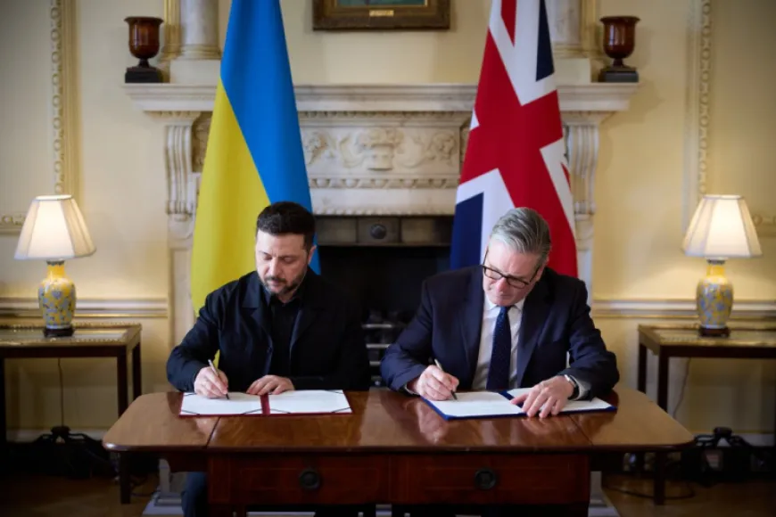 Ukrayna ve İngiltere'den 3 milyar sterlinlik savunma anlaşması