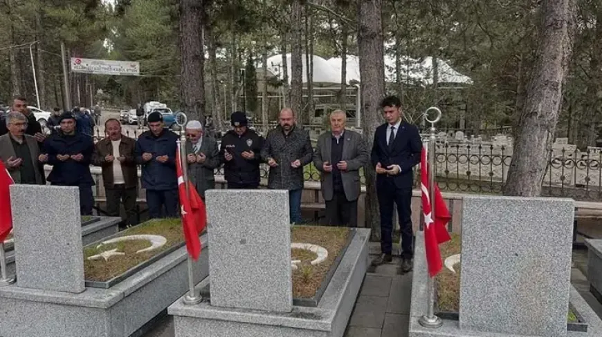 Şehit Hava Pilot Teğmen Yavuz Eracar Tosya'da dualarla anıldı