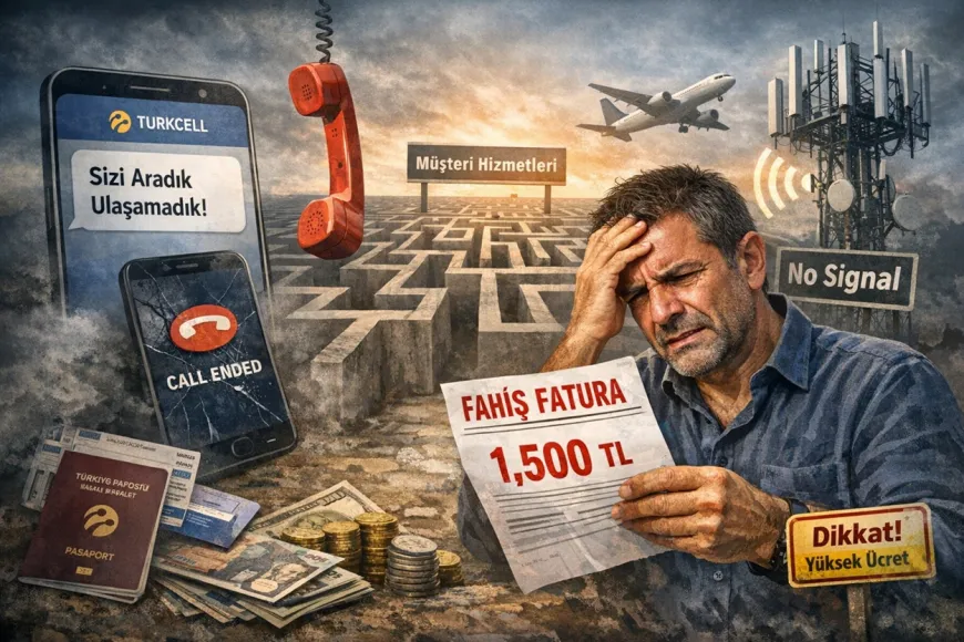 Turkcell müşterileri isyanda: Yurt dışında iletişim koptu, faturalar katlandı