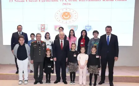 Milli Savunma Bakanı Güler şehit ve gazi çocuklarıyla buluştu