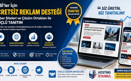 KOBİ'lere ücretsiz reklam desteği: Haber siteleri ile güçlü tanıtım