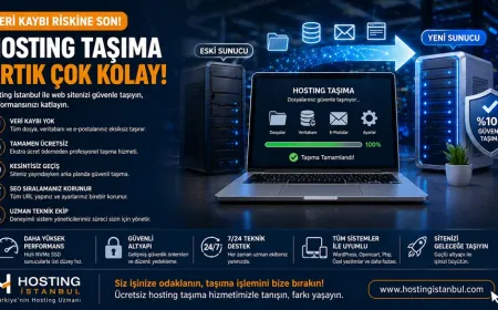 Ücretsiz hosting taşıma hizmeti ile sorunsuz geçiş: Hosting İstanbul