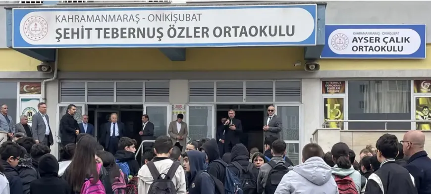 Kahramanmaraş'taki okul katliamı sonrası ilk ders zili çaldı