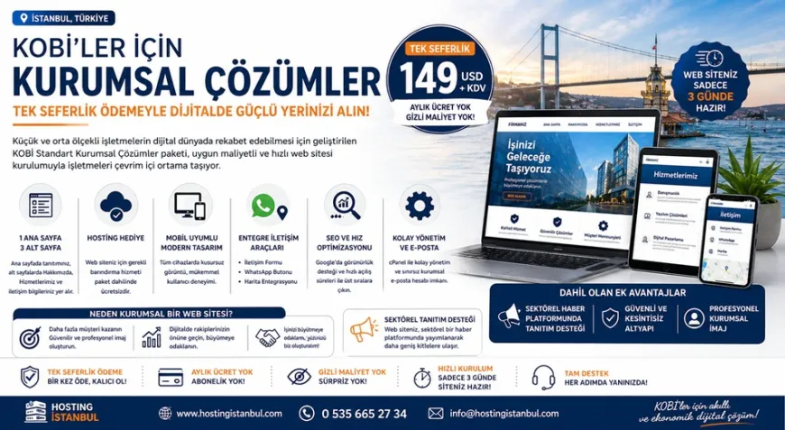 KOBİ'ler için dijital dönüşüm: Kurumsal web sitesi çözümleri