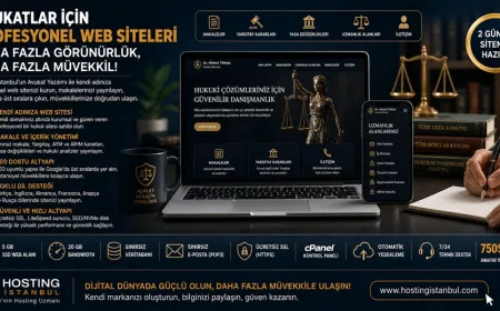 Avukatlar için dijital güç: Kendi adınıza hukuk sitesi kurun