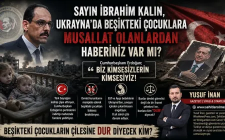 Sayın İbrahim Kalın, Ukrayna’da beşikteki çocukların rızkına musallat olan devlet görevlilerinden haberiniz var mı?