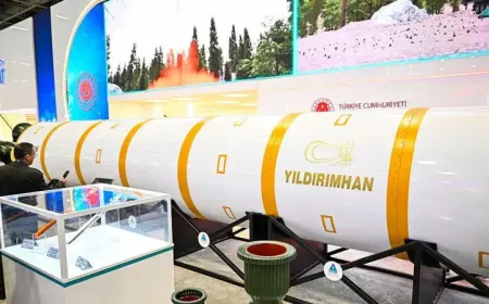 Türkiye’nin ilk kıtalararası füzesi Yıldırımhan tanıtıldı