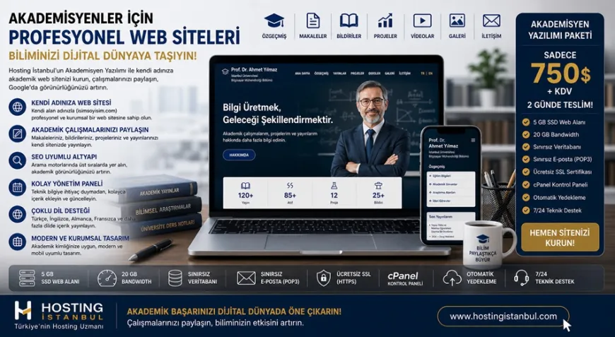 Akademisyenler için dijital devrim: Kendi platformunuzu kurun