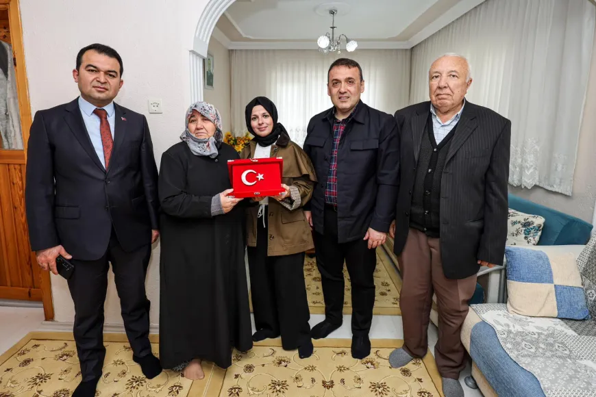 Bilecik Valisi Sözer’den şehit ailesine ziyaret