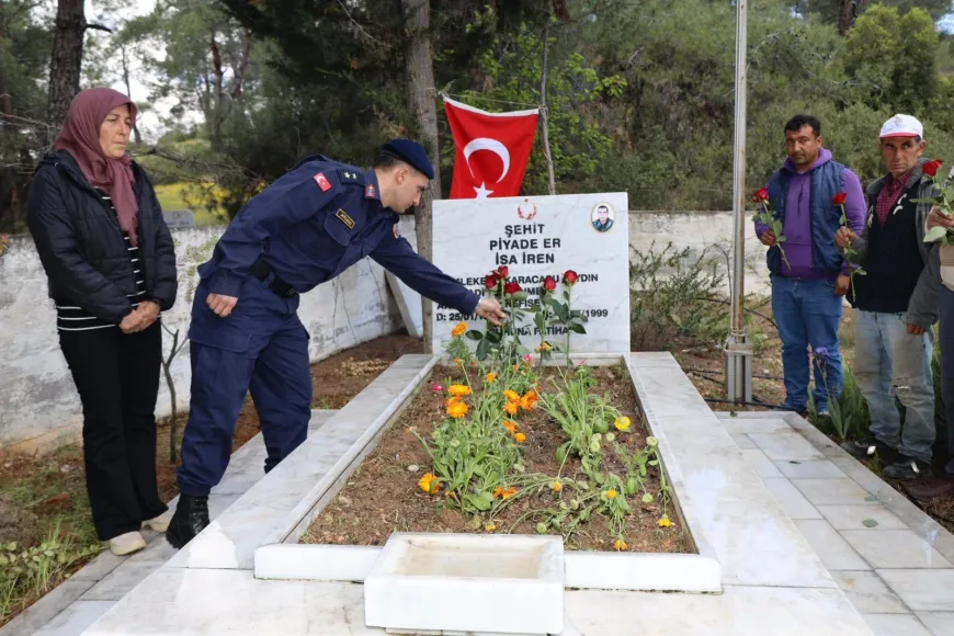 Şehit İsa İren Karacasu’da dualarla anıldı