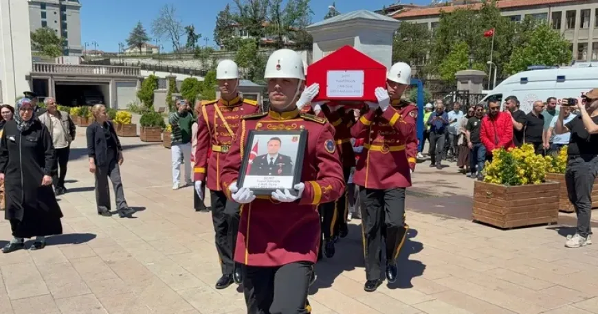 Şehit Astsubay Yusuf Ergün Kırıkkale'de son yolculuğuna uğurlandı