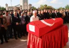 Şehit polis Tayfun Baş Denizli’de son yolculuğuna uğurlandı