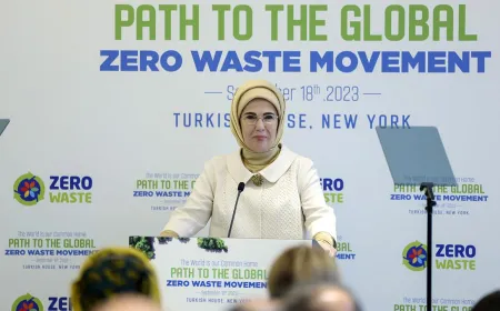 Emine Erdoğan’ın Sıfır Atık vizyonu İslam’ın iktisat ahlakıyla örtüşüyor
