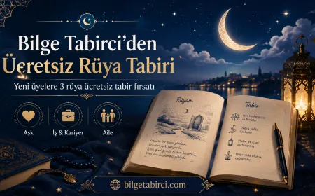 Ücretsiz rüya tabiri Bilge Tabirci’de: 3 rüya hediye kampanyası