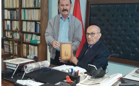 Terör Gazisi  Muharrem Şemsek’e Kızılelma’ya Türkler kitabı takdim edildi