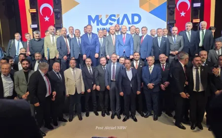 MÜSİAD Avrupa ve Balkanlar iş dünyasını Gelsenkirchen’de buluşturdu