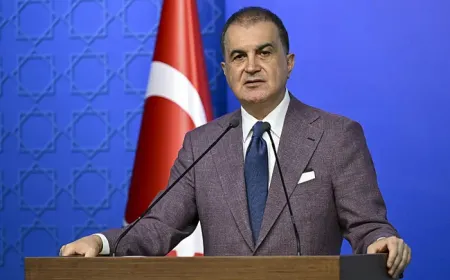 Ömer Çelik’ten adaylık mesajı: Cumhurbaşkanı adayımız Erdoğan’dır