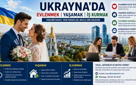 Ukrayna’da evlenmek, yaşamak ve iş kurmak isteyenlere rehber