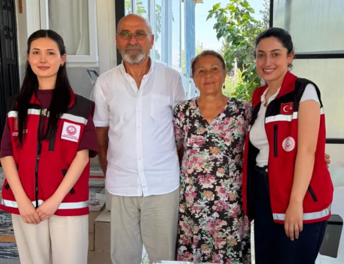Antalya’da şehit aileleri ve Kıbrıs gazisine Babalar Günü ziyareti