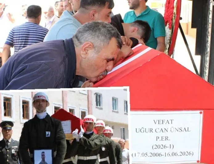 Piyade er Uğur Can Ünsal Çerkezköy’de askerî törenle uğurlandı