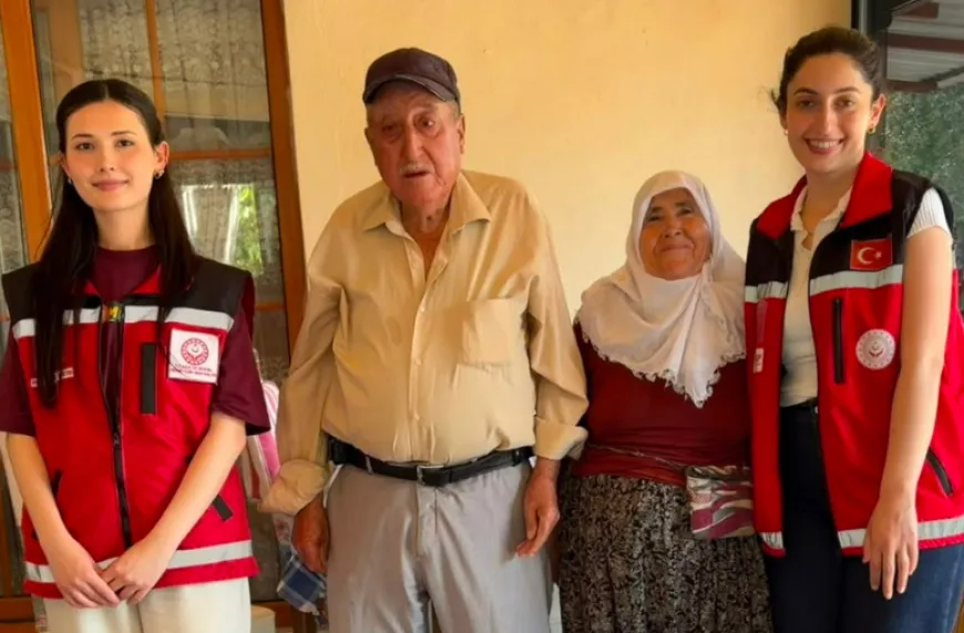 Antalya’da şehit aileleri ve Kıbrıs gazisine Babalar Günü ziyareti