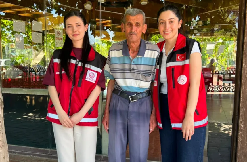 Antalya’da şehit aileleri ve Kıbrıs gazisine Babalar Günü ziyareti