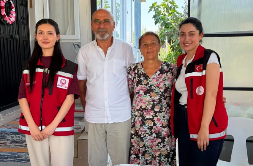 Antalya’da şehit aileleri ve Kıbrıs gazisine Babalar Günü ziyareti