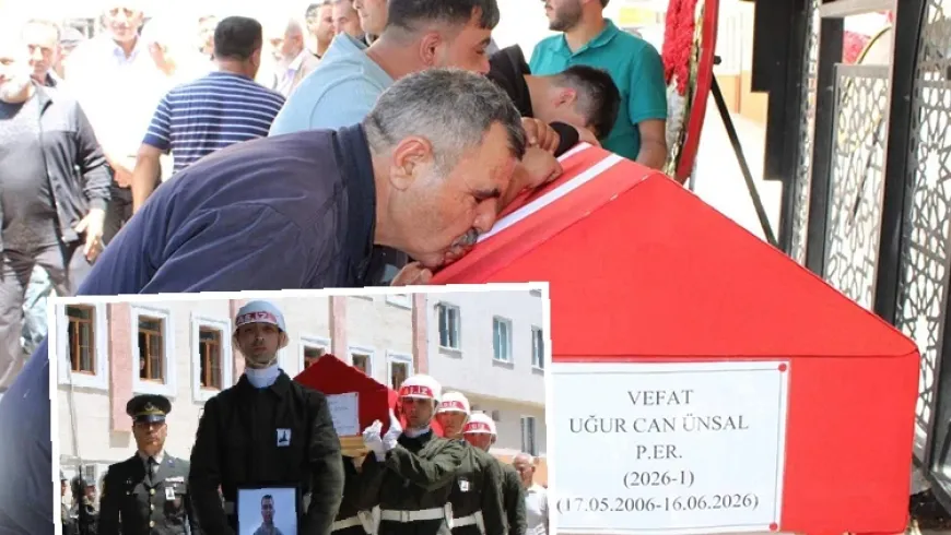 Piyade er Uğur Can Ünsal Çerkezköy’de askerî törenle uğurlandı