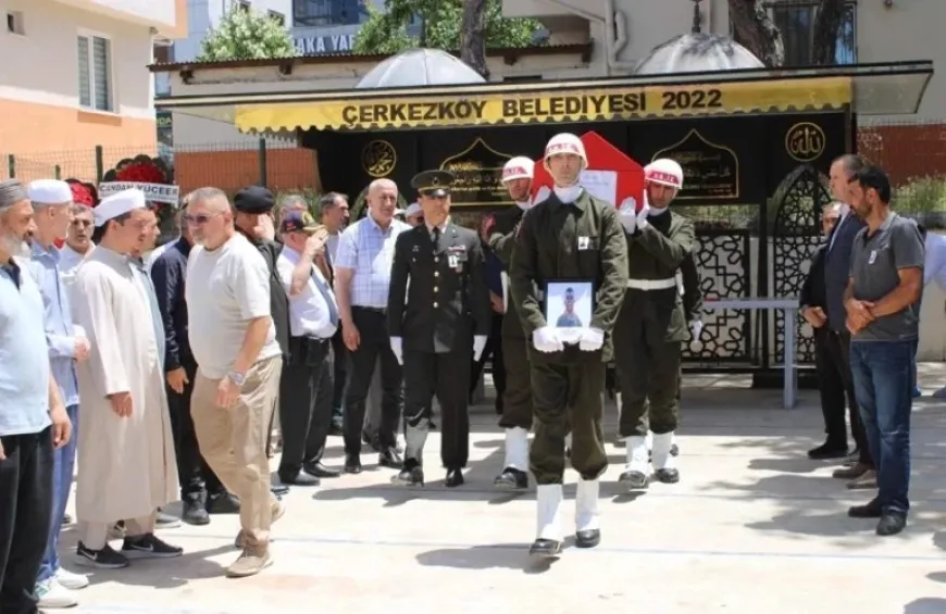 Piyade er Uğur Can Ünsal Çerkezköy’de askerî törenle uğurlandı