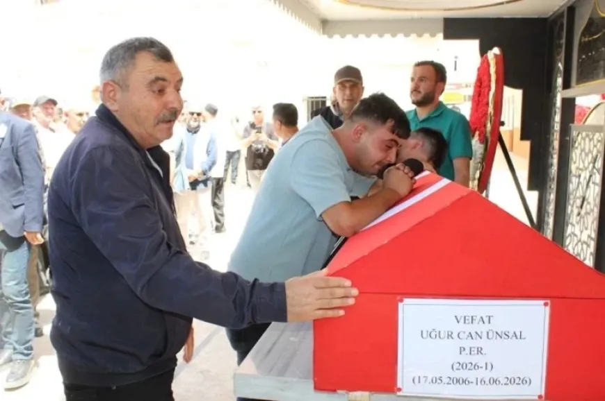 Piyade er Uğur Can Ünsal Çerkezköy’de askerî törenle uğurlandı