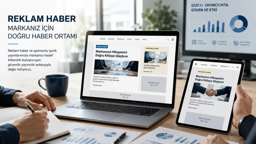 Reklam haber ve advertorial haber yayınlatma seçenekleri