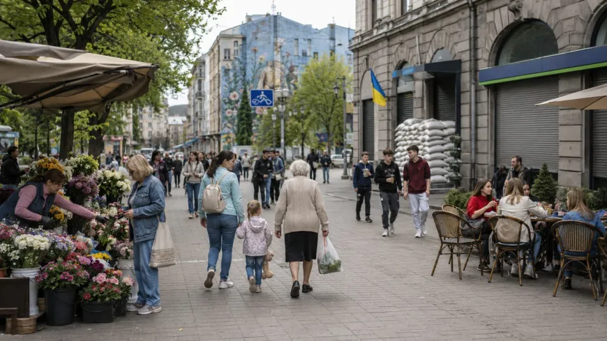 Savaşın gölgesinde Ukrayna’da  Yaşam,  son sürat devam ediyor!