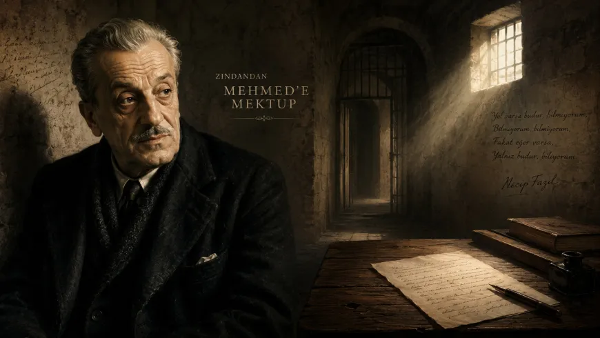 Necip Fazıl’ın Zindandan Mehmed’e Mektup şiiri umudu anlatıyor