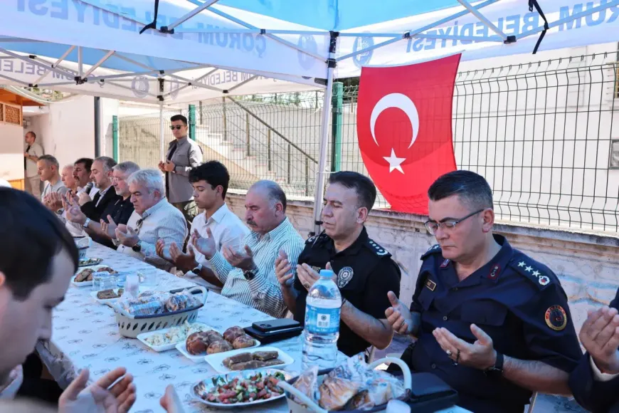 Şehit Oğuz Emre Erkoç için Çorum’da mevlidişerif programı düzenlendi