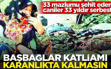 Başbağlar katliamında 33 şehit için adalet çağrısı sürüyor
