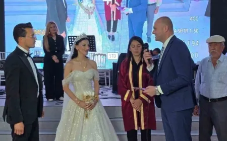 Şehit Nurullah Oymak’ın kızı Ayşegül’ün düğününde duygu dolu anlar