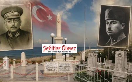 Güzelbahçe Şehitliği: Tek kurşunla şehit düşen iki kurmay subay