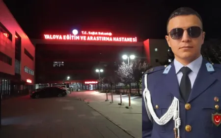 Yalova’da eğitimde rahatsızlanan Harbiyeli Veli Bilgin şehit oldu